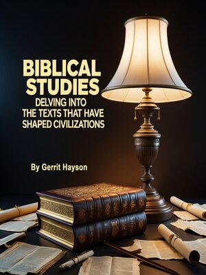 cover image of Biblical Studies